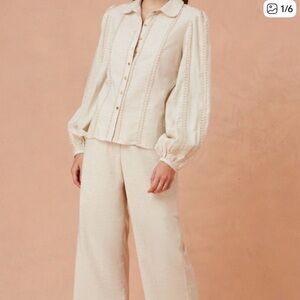 KEEPSAKE THE LABEL linen look Pants